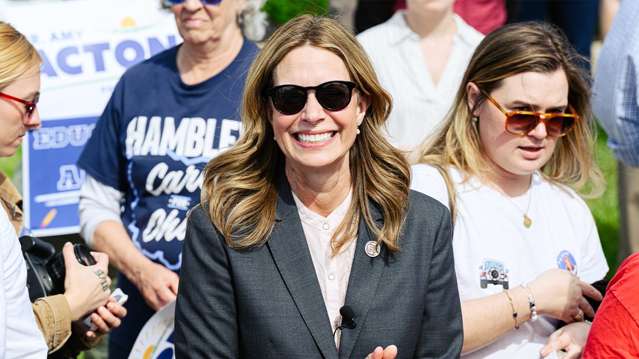 WATCH LIVE: Amy Acton campaigns in Ohio after event with Sherrod Brown