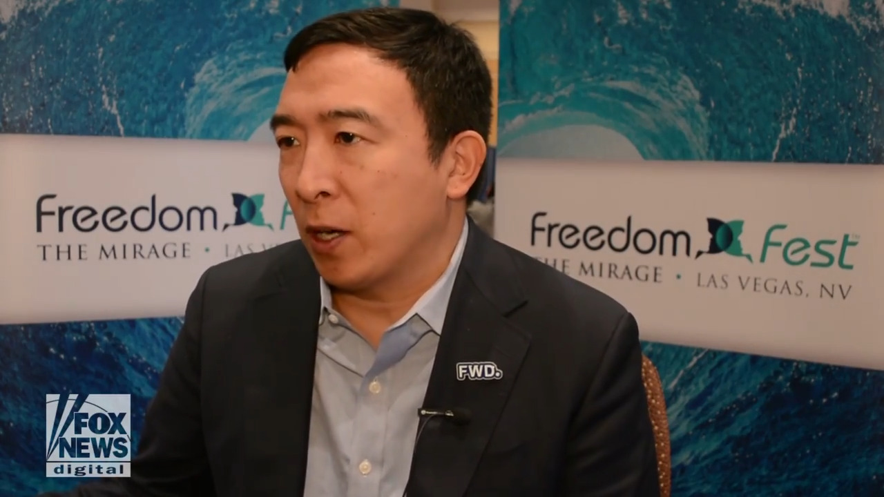 Andrew Yang hopeful his 'Forward Party' can disrupt America's two-party system