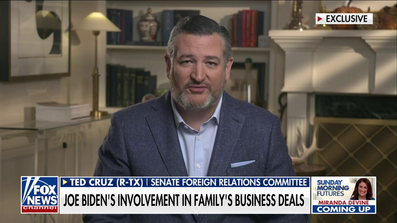 It's 'abundantly clear' the Biden DOJ is covering for the White House: Sen. Ted Cruz