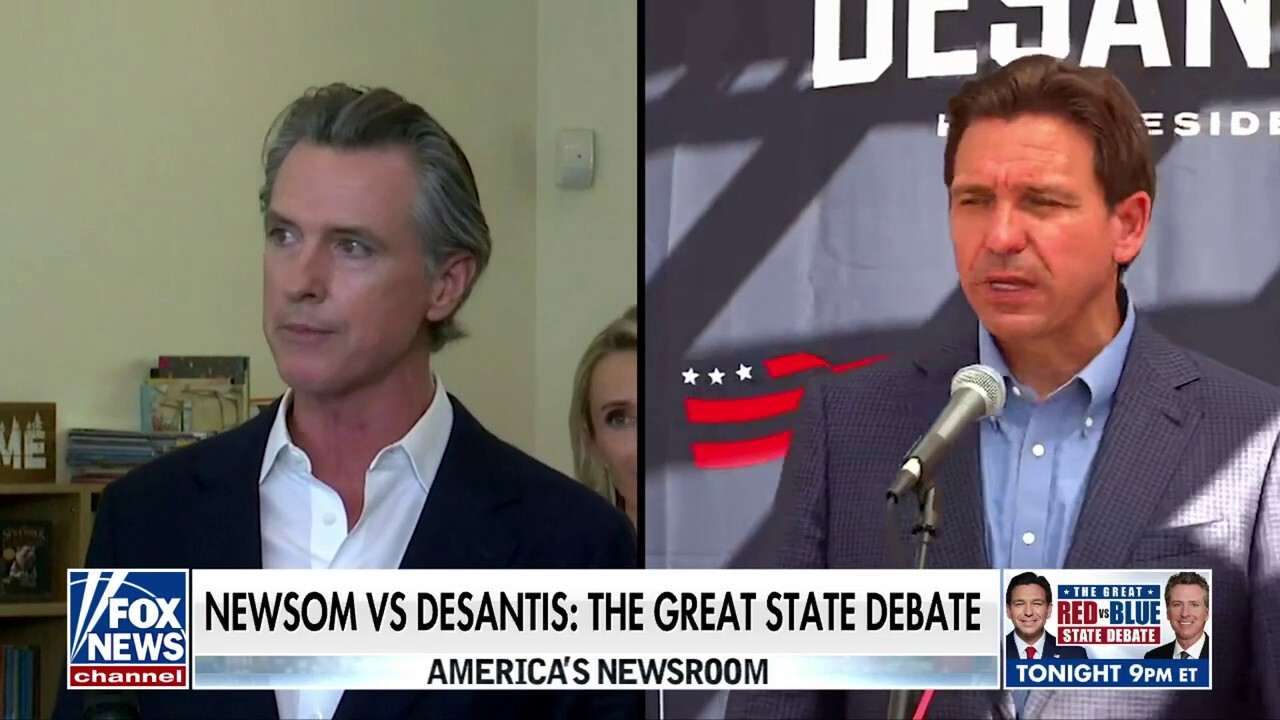 Gavin Newsom And Ron DeSantis Prepare For Debate | Fox News Video