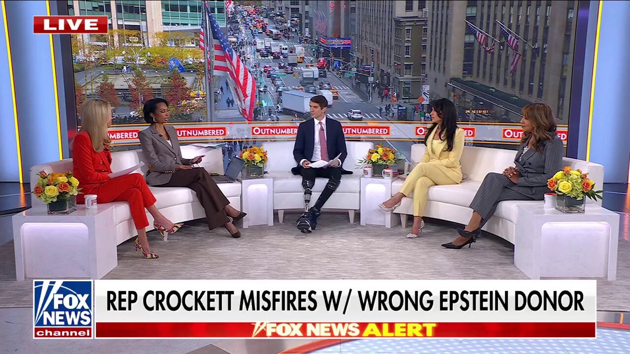 Rep. Crockett defends claim wrongly linking Jeffrey Epstein to Republicans