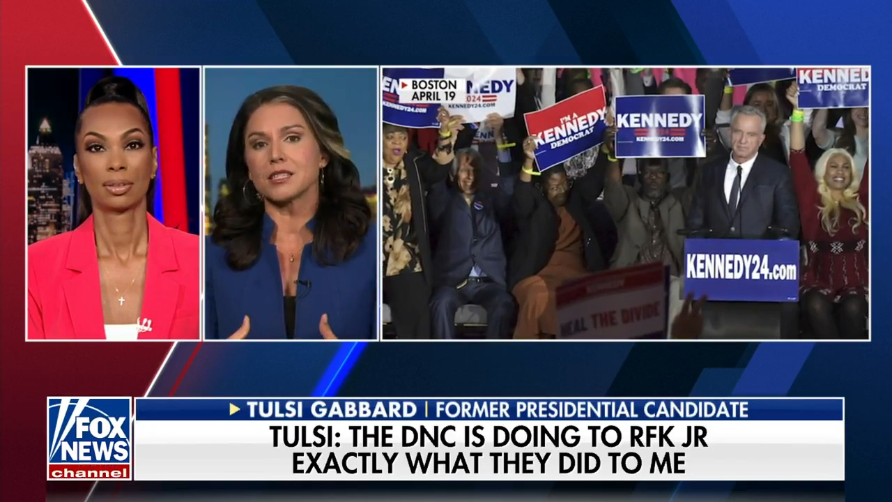 Tulsi Gabbard: Democrats are trying to discredit RFK Jr