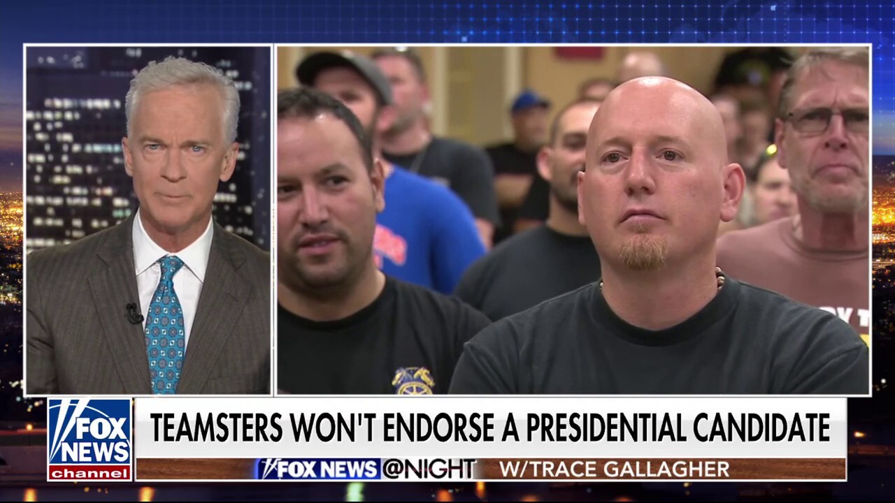 Why did the Teamsters not endorse a presidential candidate?: Trace Gallagher