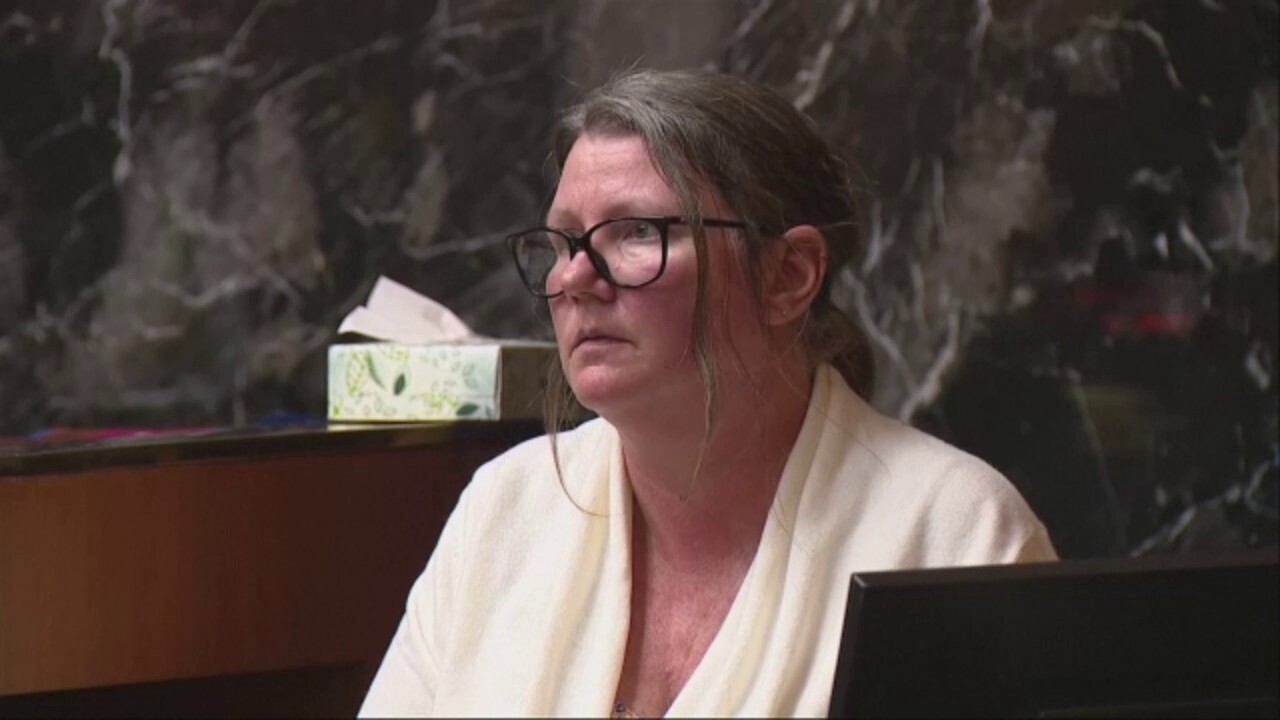 Jennifer Crumbley testifies during her involuntary manslaughter trial in Michigan