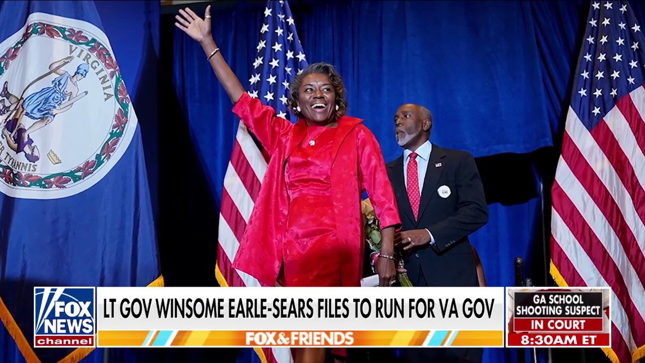 Lt. Gov. Winsome Earle-Sears launches bid to become Virginia's next governor