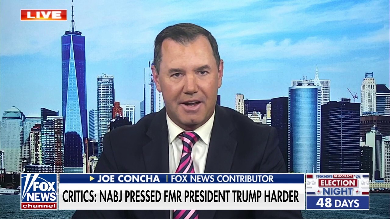  Joe Concha: Kamala Harris sounded so scripted again at the NABJ