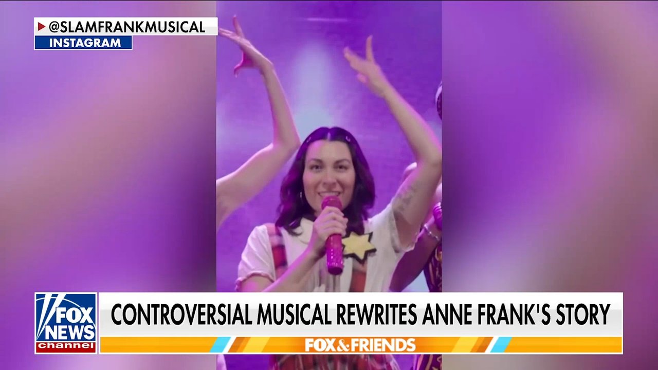 Controversial musical blasted for satirizing Anne Frank's story