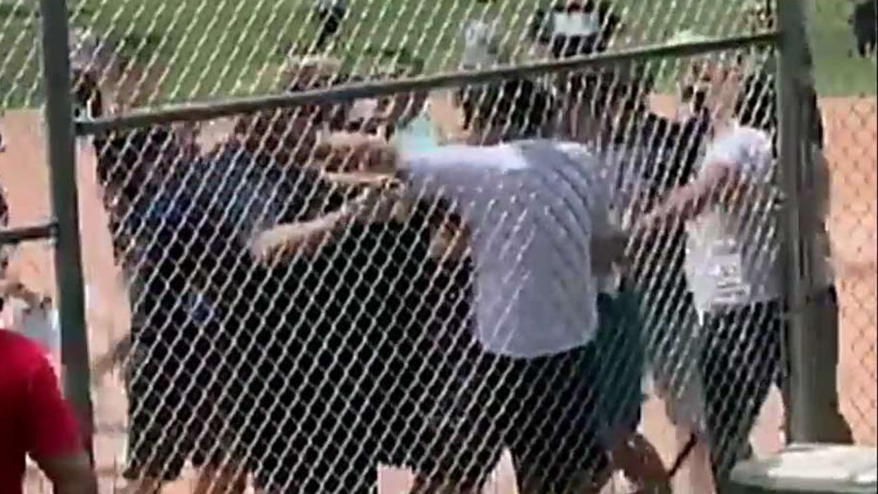 Parents brawl at Little League baseball game