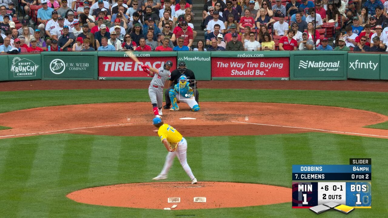 Kody Clemens cranks a two-run homer as Red Sox grab lead over Twins