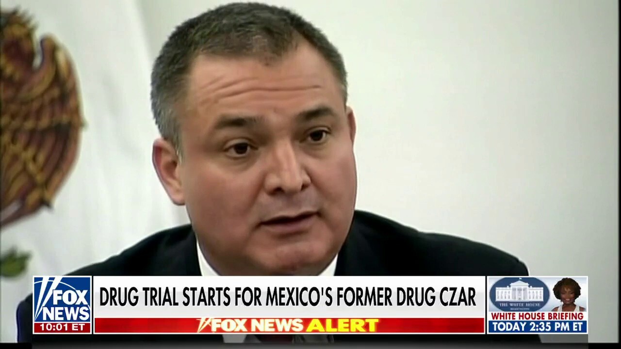 Former Mexican anti-drug czar goes on trial in NYC, accused of taking bribes from cartel 