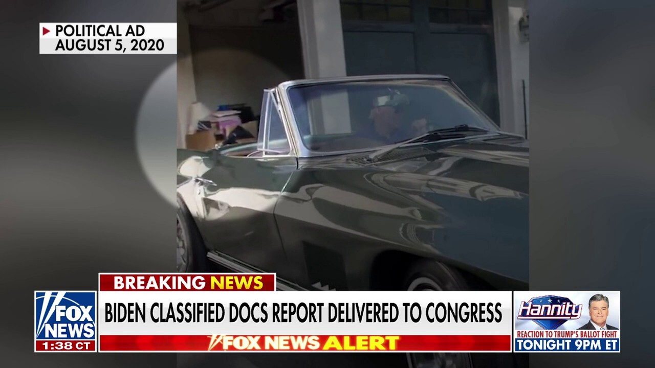 Biden classified doc report delivered to Congress