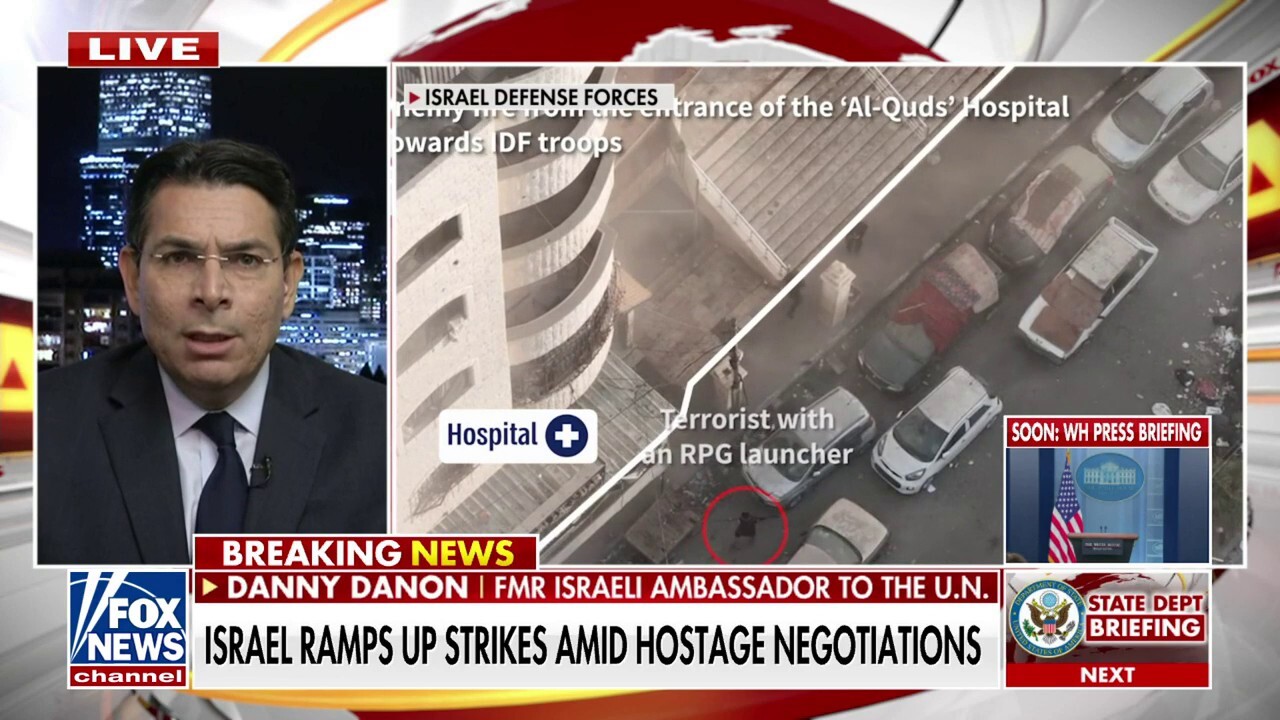 Israel hostage crisis doesn't change the goal of eradicating Hamas: Danny Danon