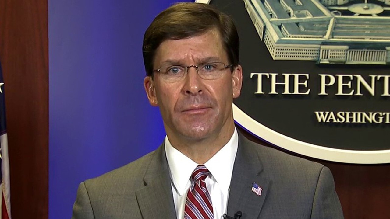 Secretary of Defense Mark Esper joins 'Fox &amp; Friends' to discuss the DOD's role in helping Americans and says it's 'absurd' for China to blame the U.S. military for the spread of COVID-19.