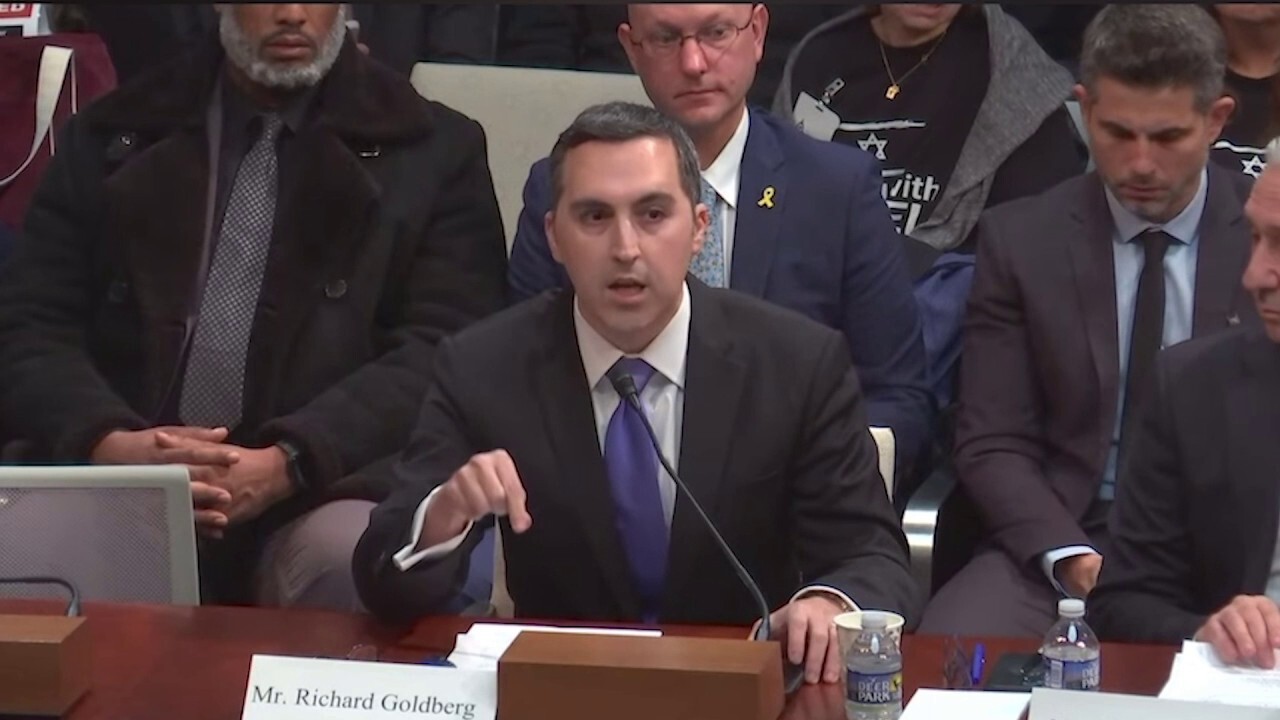 Richard Goldberg testifies before the House Foreign Affairs Committee about UNRWA