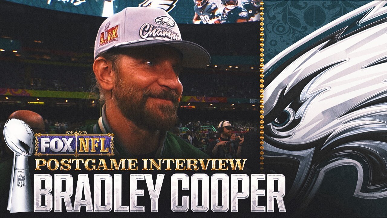 'It's a beautiful thing in life'– Bradley Cooper on the Eagles winning Super Bowl LIX