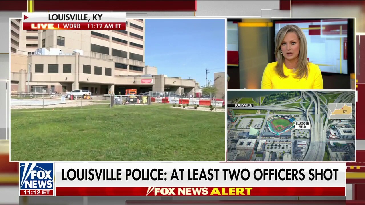 Louisville police say at least two officers shot in deadly shooting