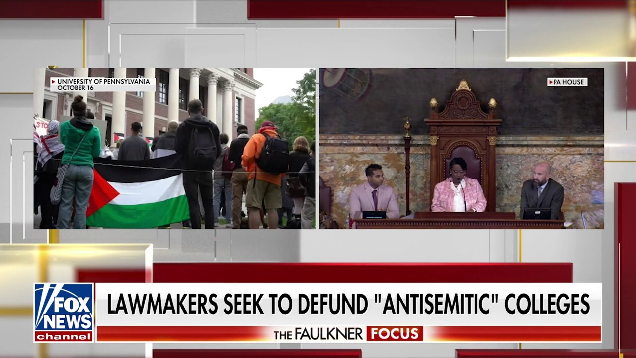 Lawmakers seek to defund ‘antisemitic’ colleges