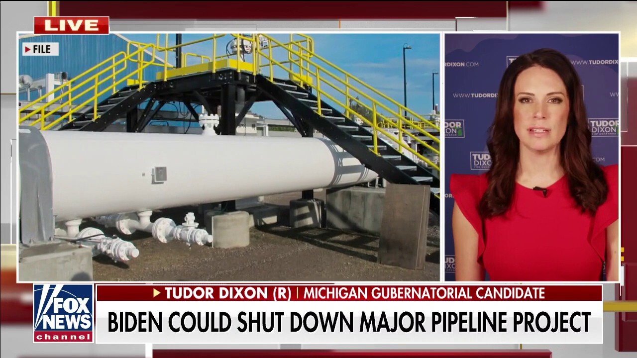 Michigan gubernatorial candidate: Biden admin could 'endanger lives' if pipeline project axed
