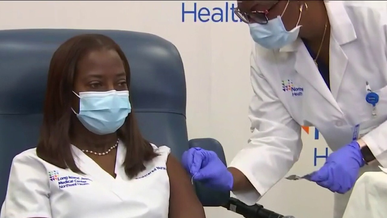 New York Health Care Workers Receive Coronavirus Vaccine