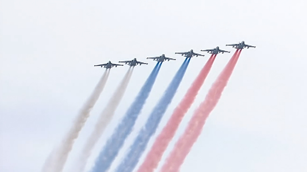 Russia Victory Day Flypast Latest News Videos Fox News