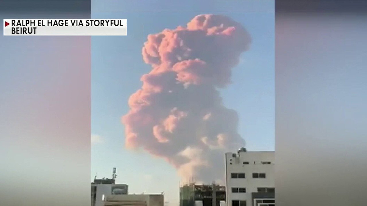Massive explosion rocks Lebanon's capital
