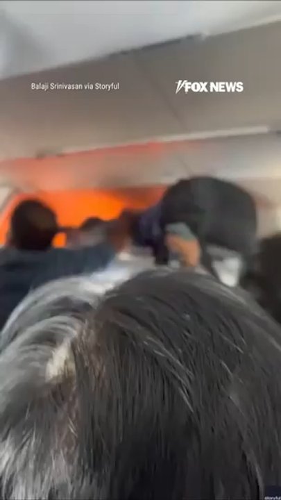 IndiGo flight forced to DIVERT after overhead bin CATCHES FIRE