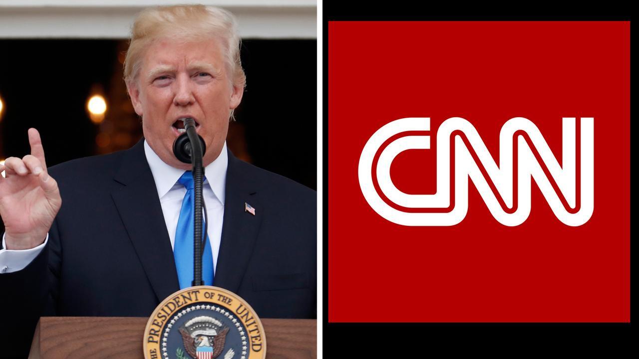 Did CNN threaten creator of Trump wrestling video?