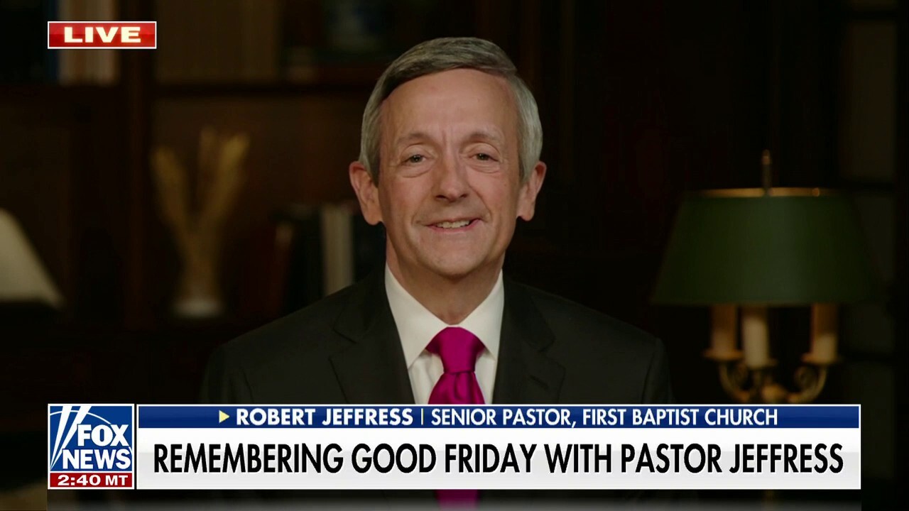 Pastor Jeffress shares Good Friday message and provides hope