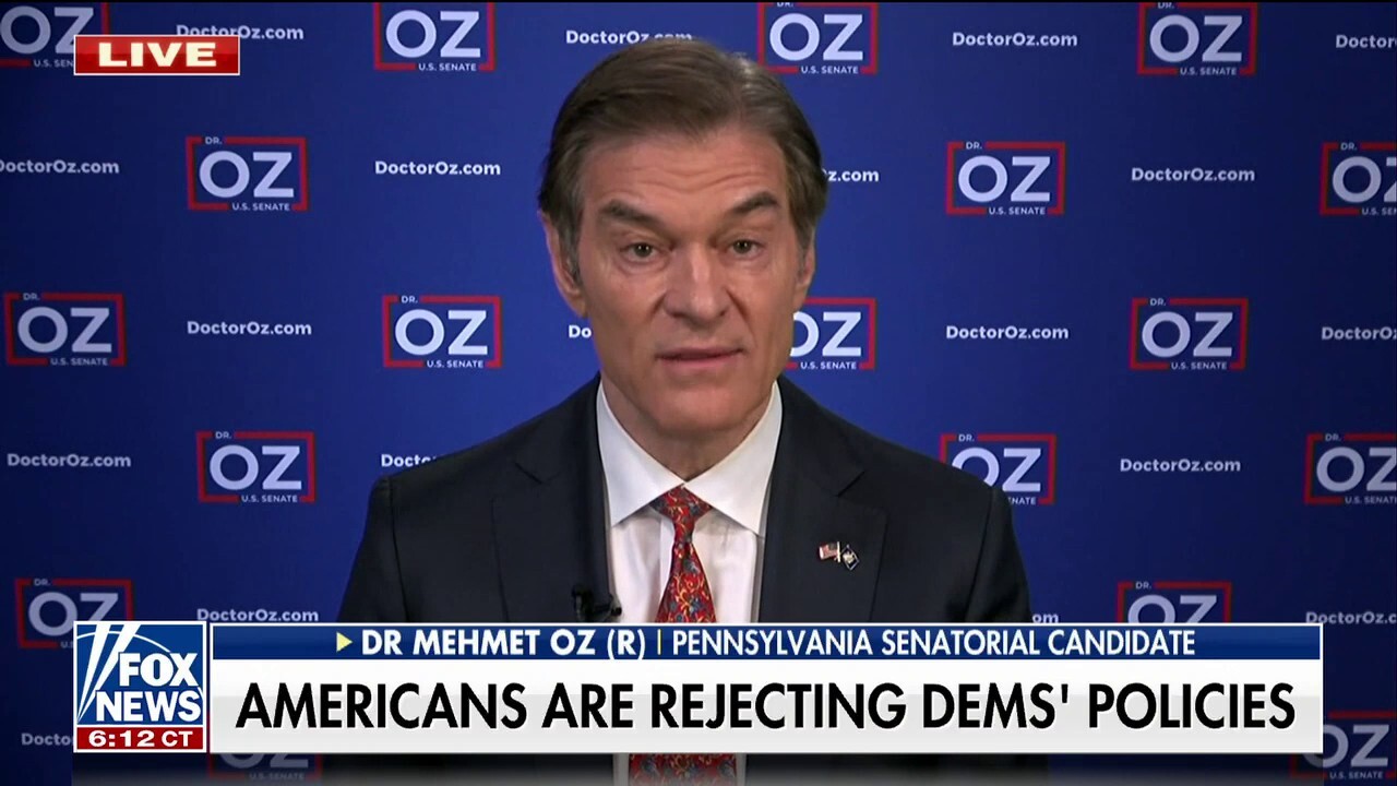 Dr. Oz: The tide has shifted in the Pennsylvania Senate race