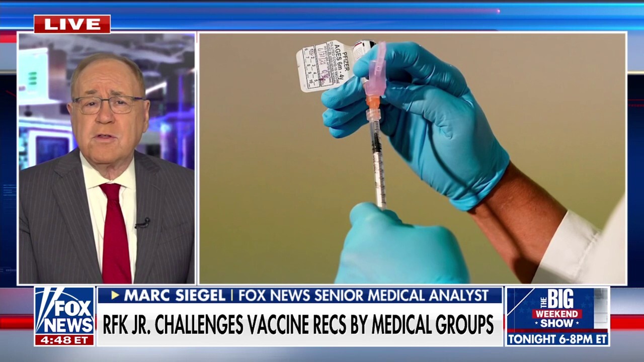 Dr. Marc Siegel agrees with RFK Jr. that big pharma plays a role in which vaccines are prominent