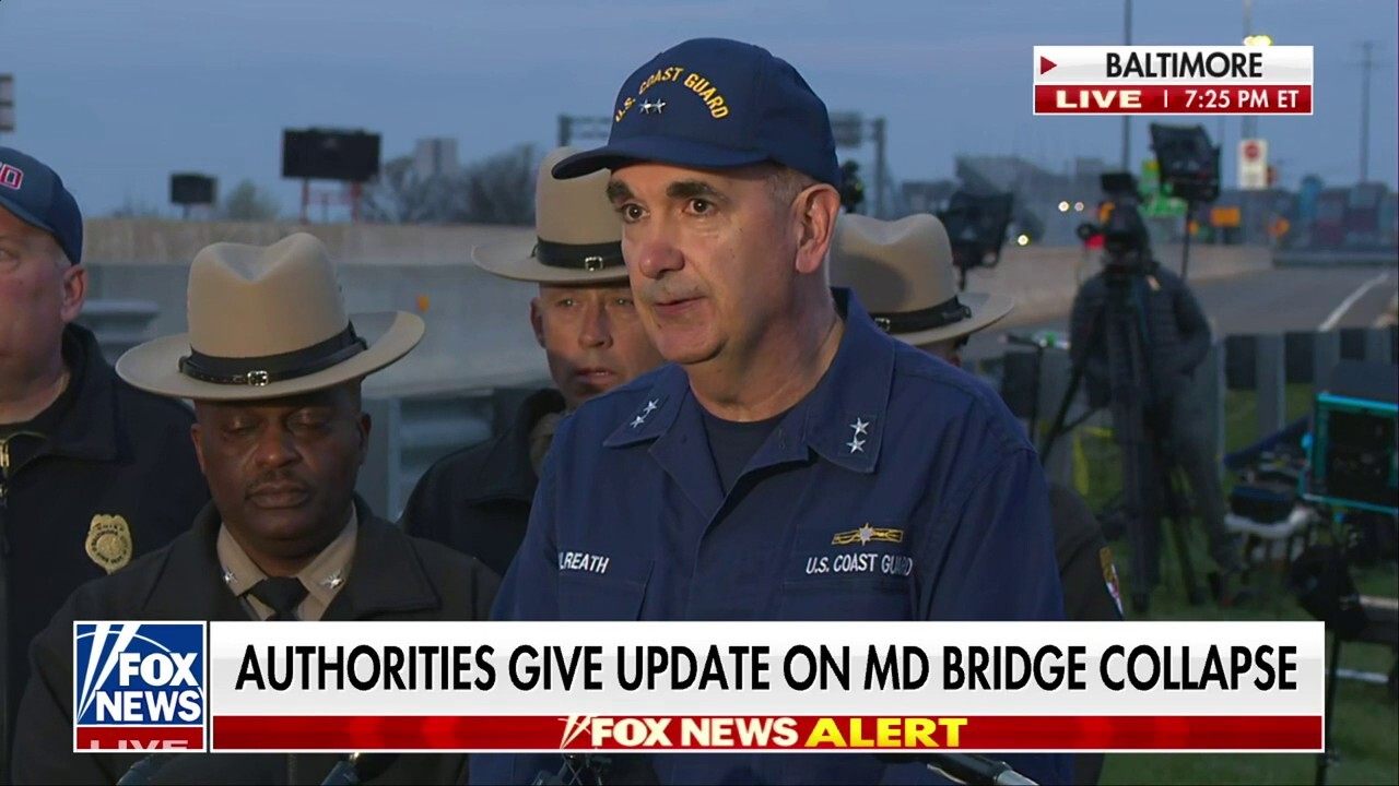 US Coast Guard suspends active search for survivors in Maryland bridge collapse