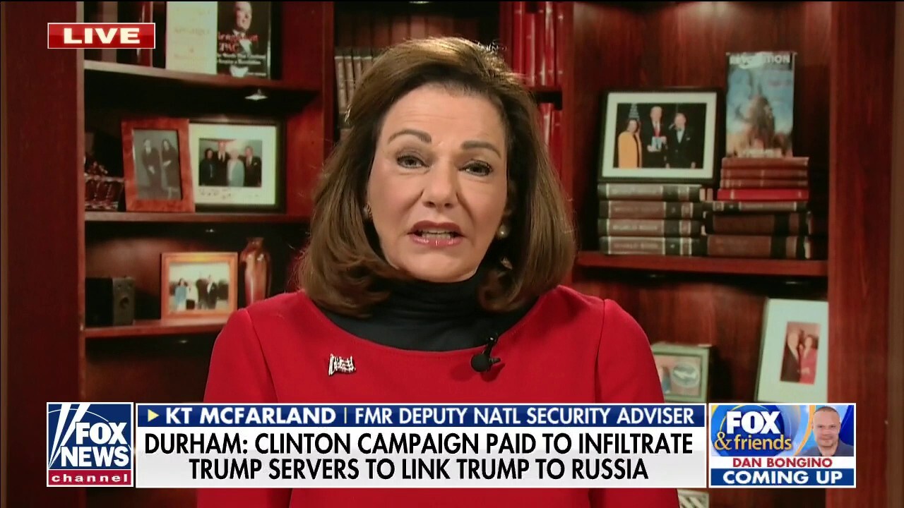 KT McFarland on media avoiding coverage of bombshell Durham report: The media was 'complicit in it'
