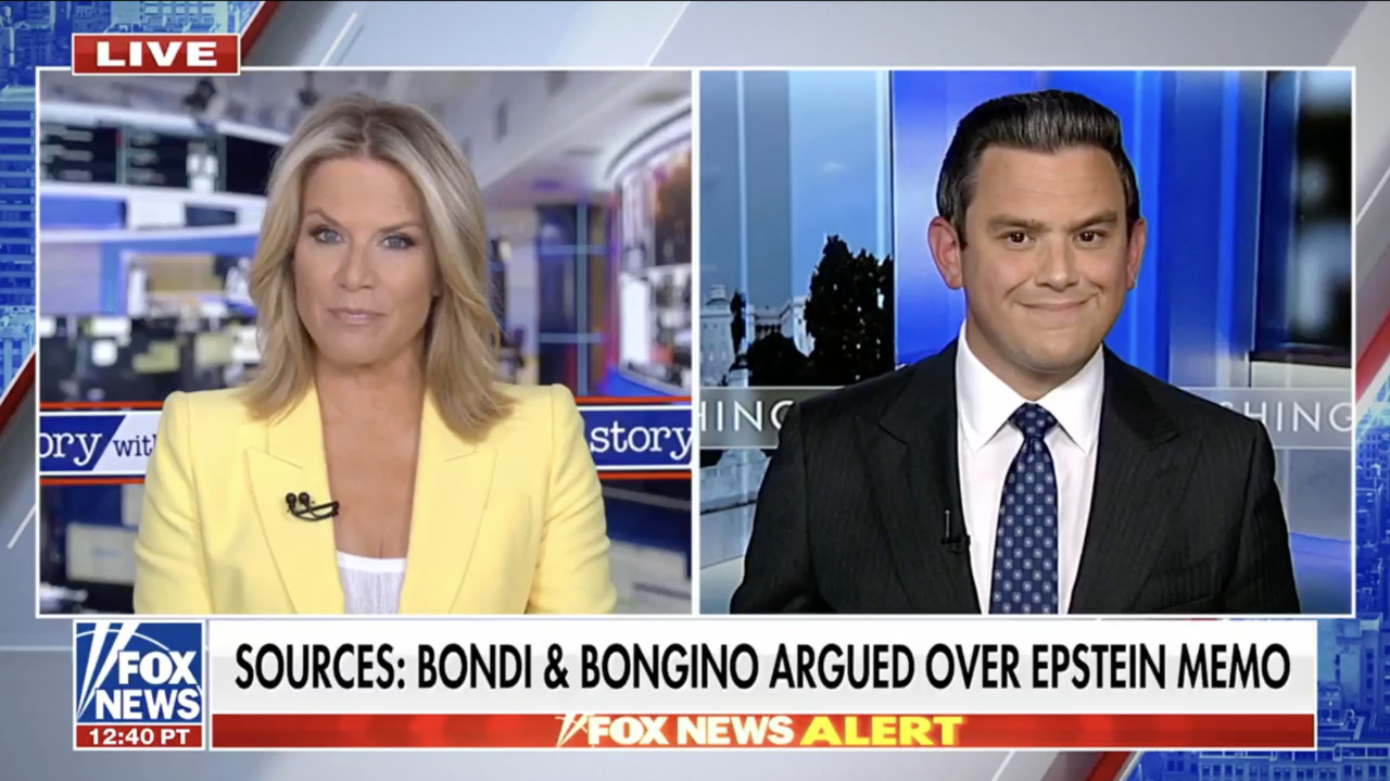 Bongino and Bondi spar over Epstein files release, sources say