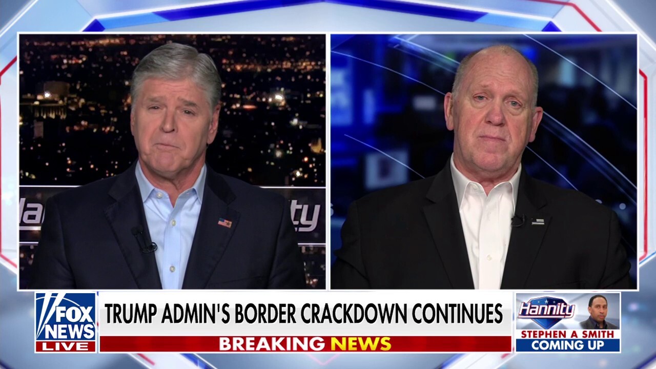  Trump 'border czar' Tom Homan: ICE is arresting public safety threats every day