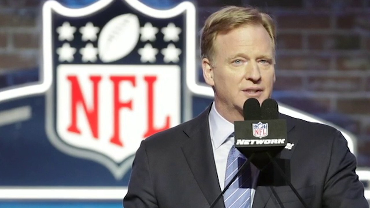 NFL Commissioner Roger Goodell hosts draft live from his basement