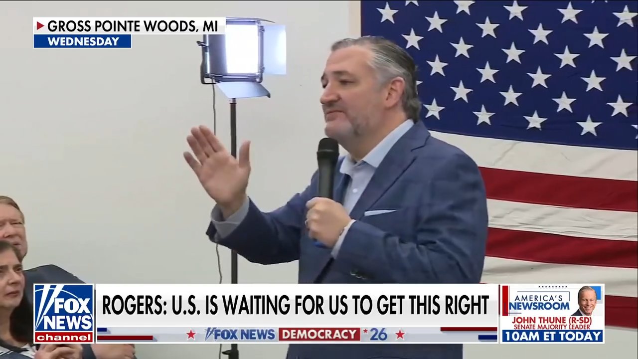 Sen. Ted Cruz warns of far-left shift if Abdul El-Sayed wins Senate race