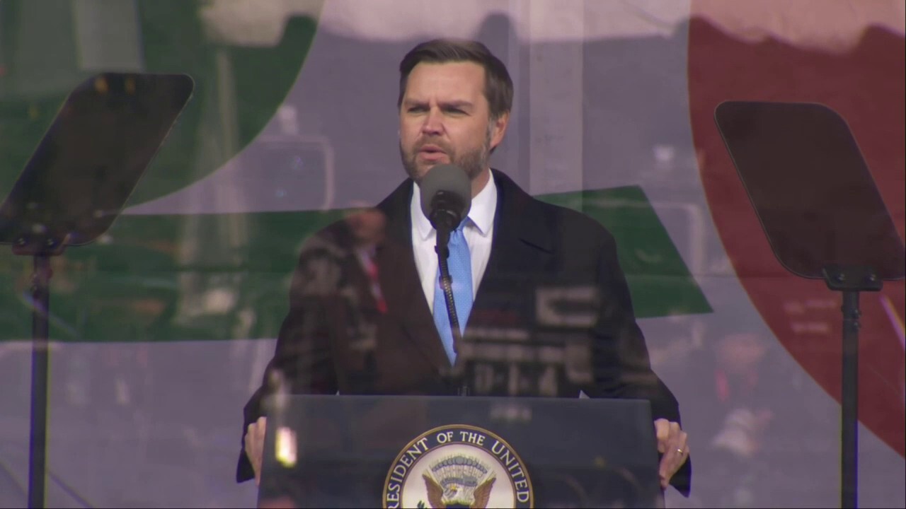 VP Vance speaks at March for Life rally in Washington