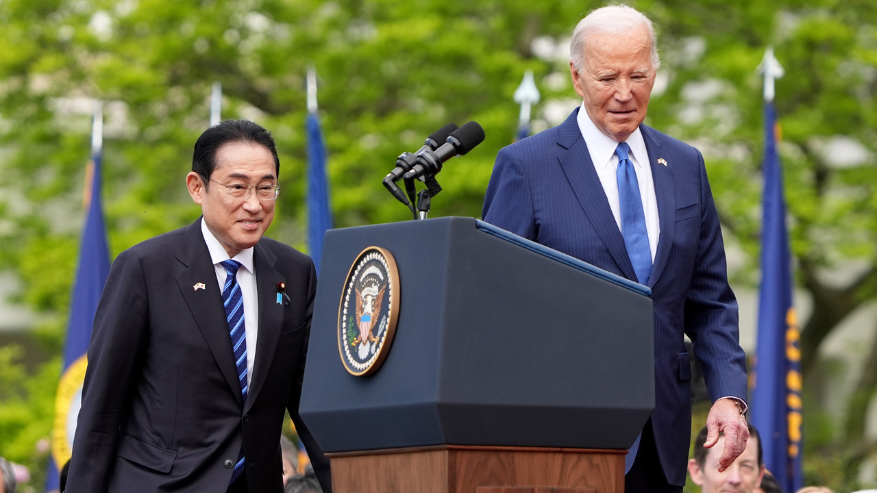 WATCH LIVE: Biden holds joint press conference with Japanese prime minister at the White House