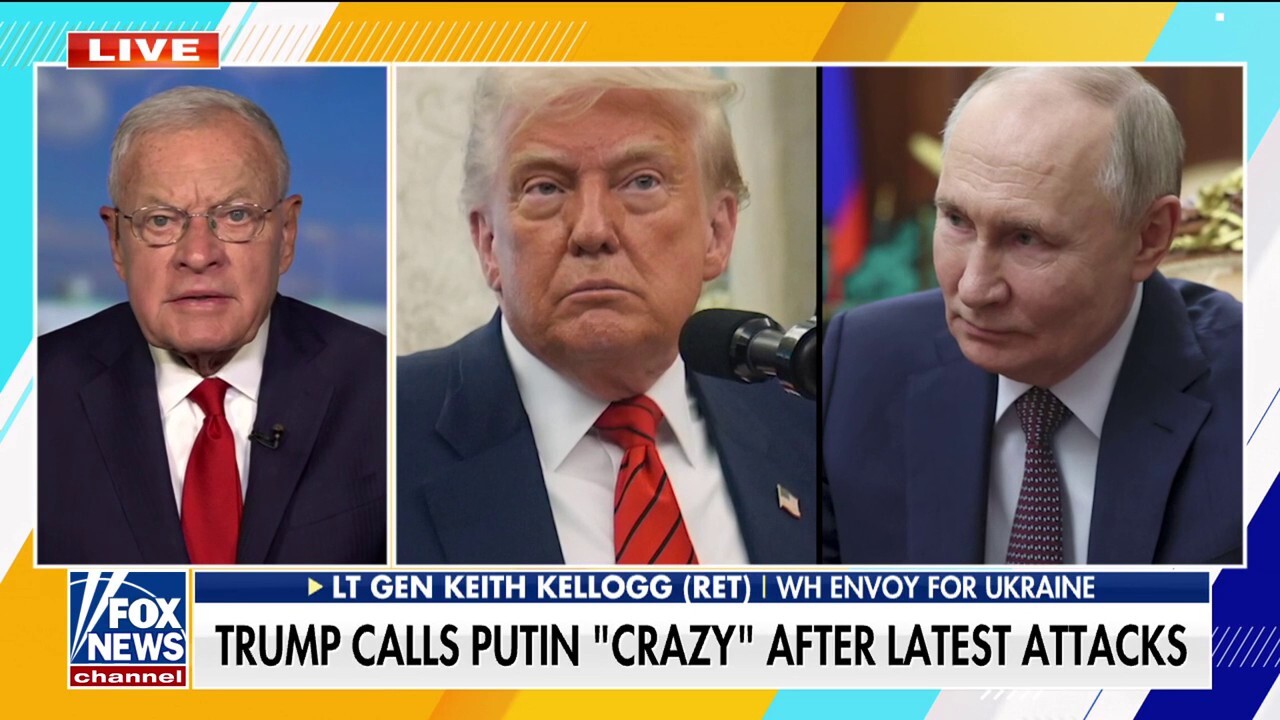 Trump is the 'only guy' who can negotiate Russia, Ukraine peace deal, says Lt. Gen. Kellogg 