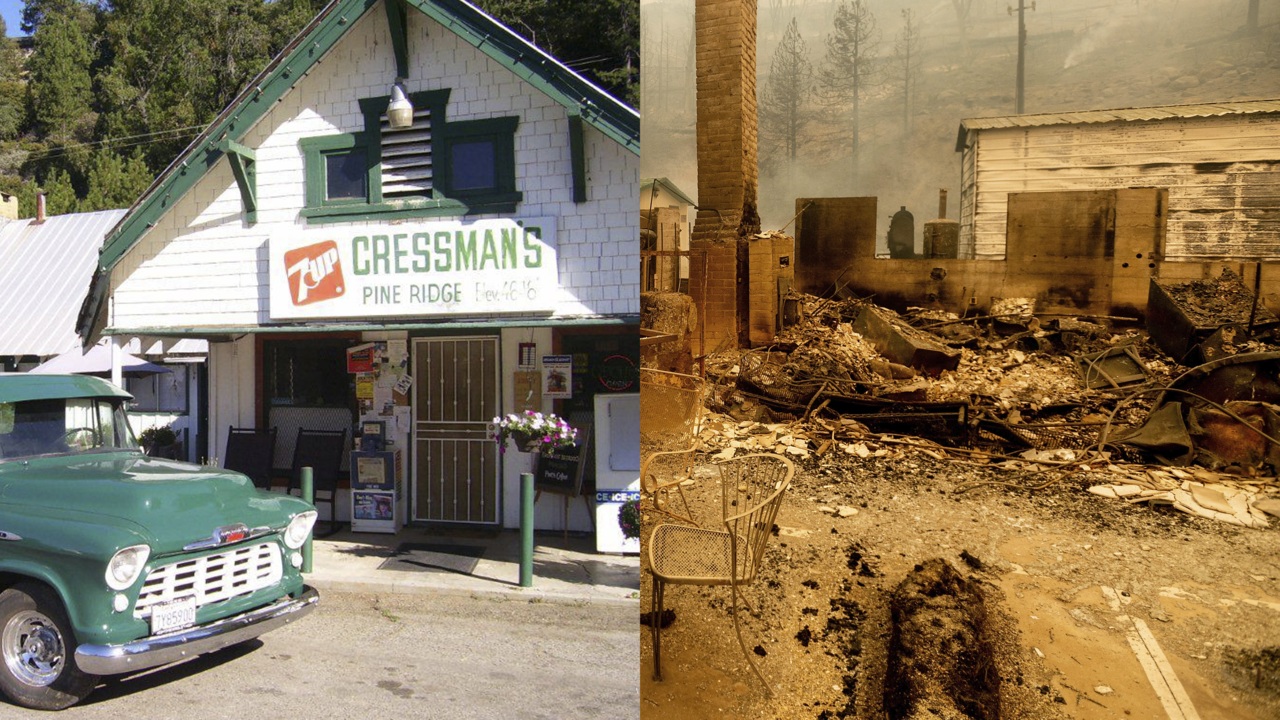 California fires: Owners of historic store destroyed by Creek fire say they will rebuild
