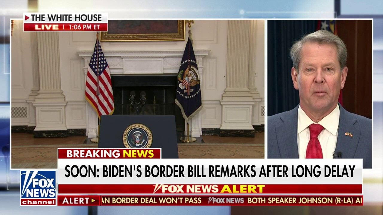 Gov. Kemp on border crisis: I don’t see how Biden, Democrats can ‘point the finger at Republicans’