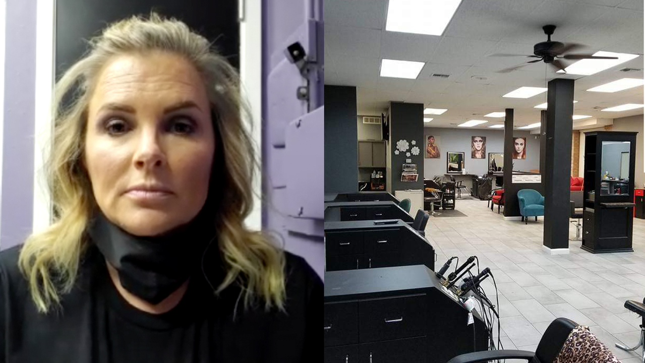   Exclusive: Dallas salon owner fights to keep her business open despite threats of arrest