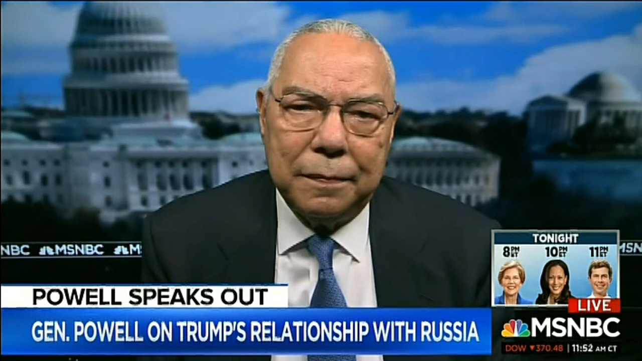 Colin Powell on Russia bounty story: Coverage became 'almost hysterical'