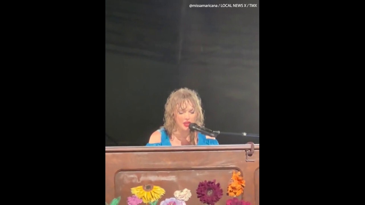 Taylor Swift gets emotional singing 'Bigger Than the Whole Sky' in Brazil