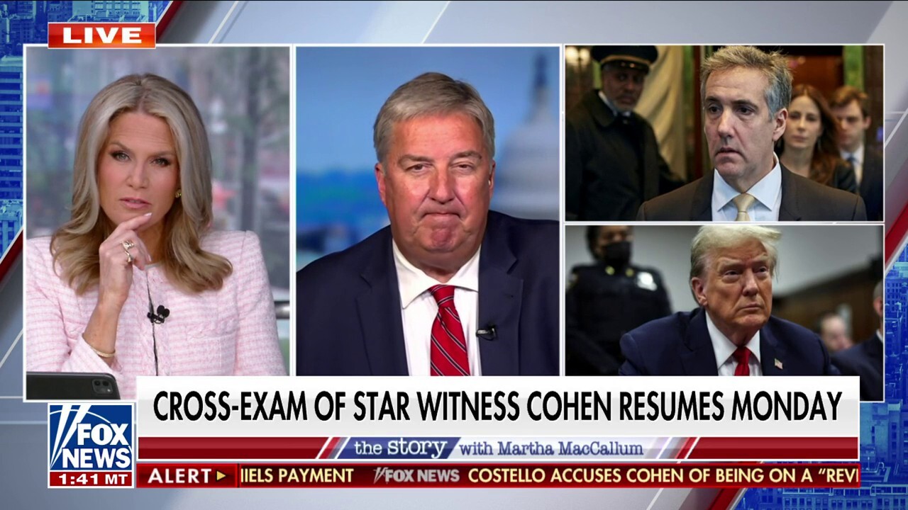 Former federal prosecutor Jim Trusty discusses former Michael Cohen legal adviser Robert Costello’s claims about ex-'fixer' Michael Cohen’s testimony in the NY v. Trump case on 'The Story.'