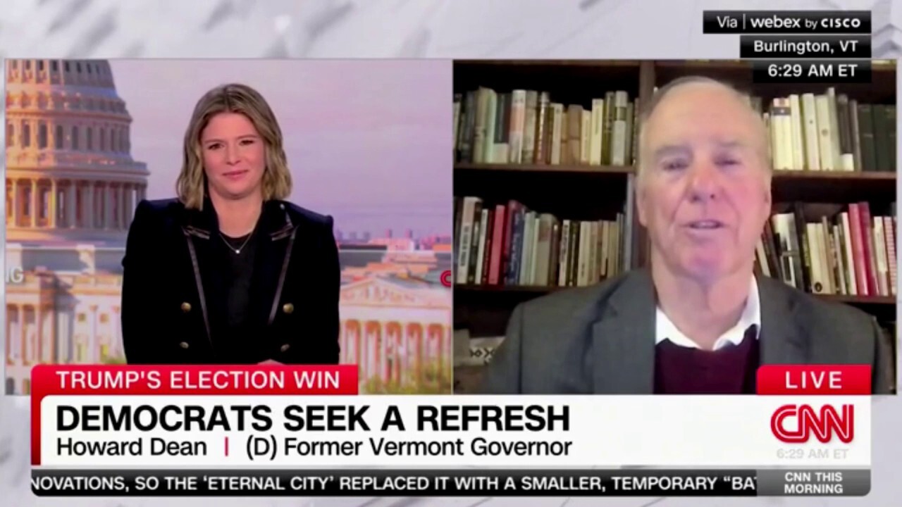 Former DNC chair Howard Dean says Dems 'haven't done a damn thing' to organize on grassroots level