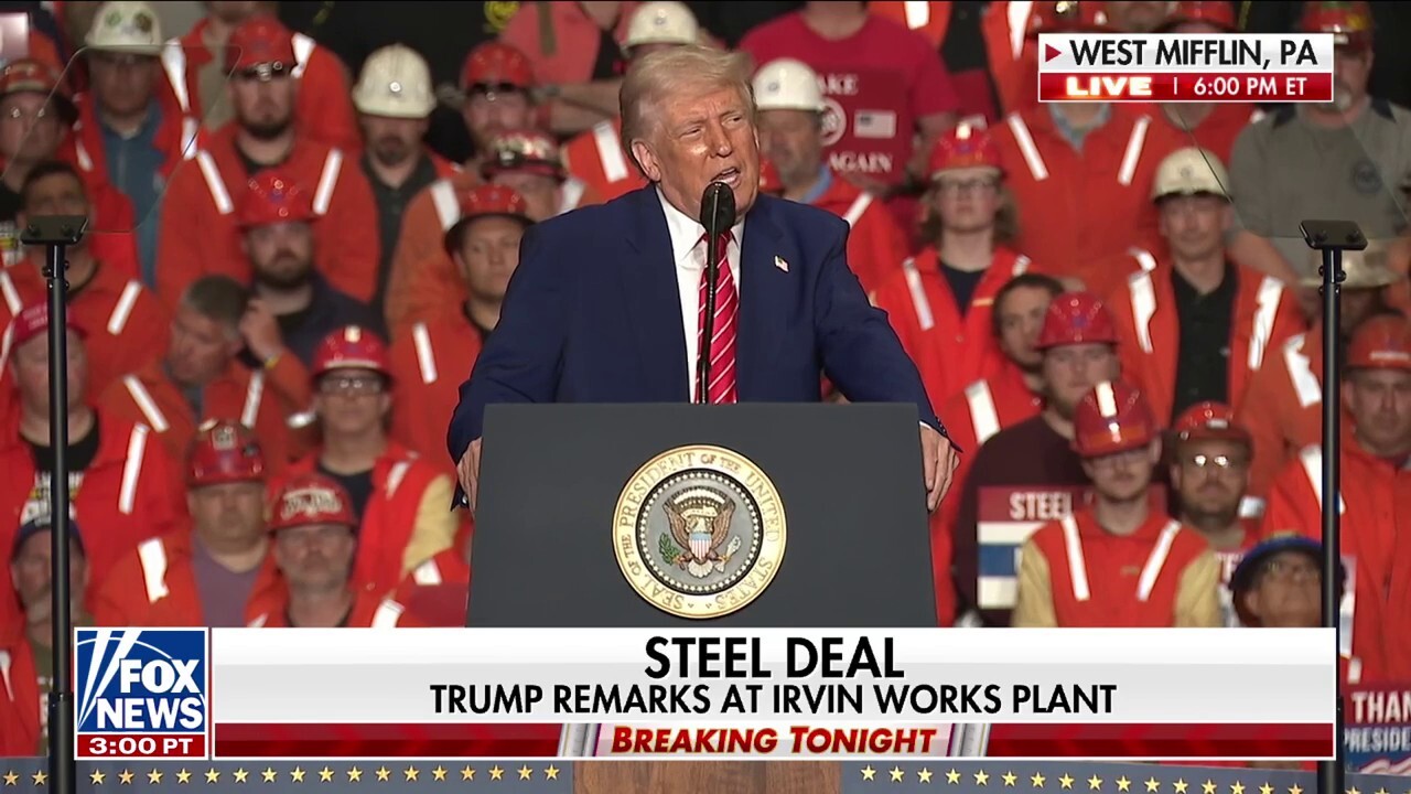 President Trump has a 'major announcement' on steel tariffs