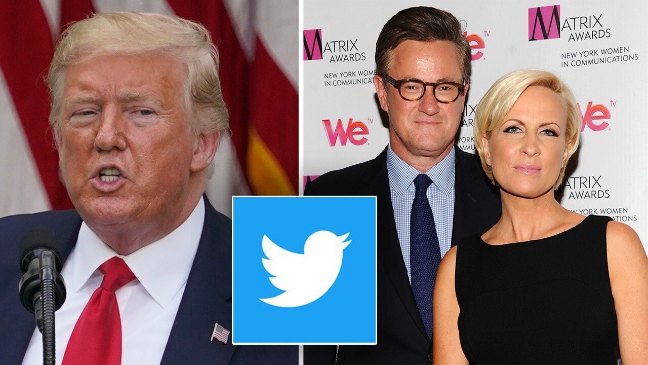 'Morning Joe' co-host urges Twitter to ban Trump over Joe Scarborough theory
