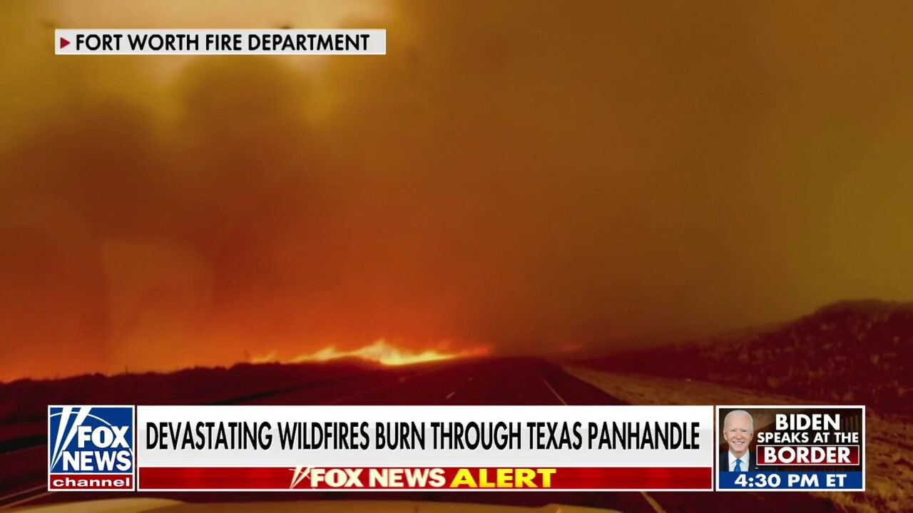 Video shows devastation from Texas wildfires: 'Stunning and heartbreaking'