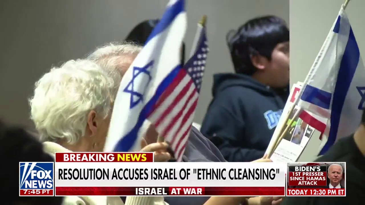 California city passes anti-Israel resolution accusing the Jewish state of ‘ethnic cleansing’